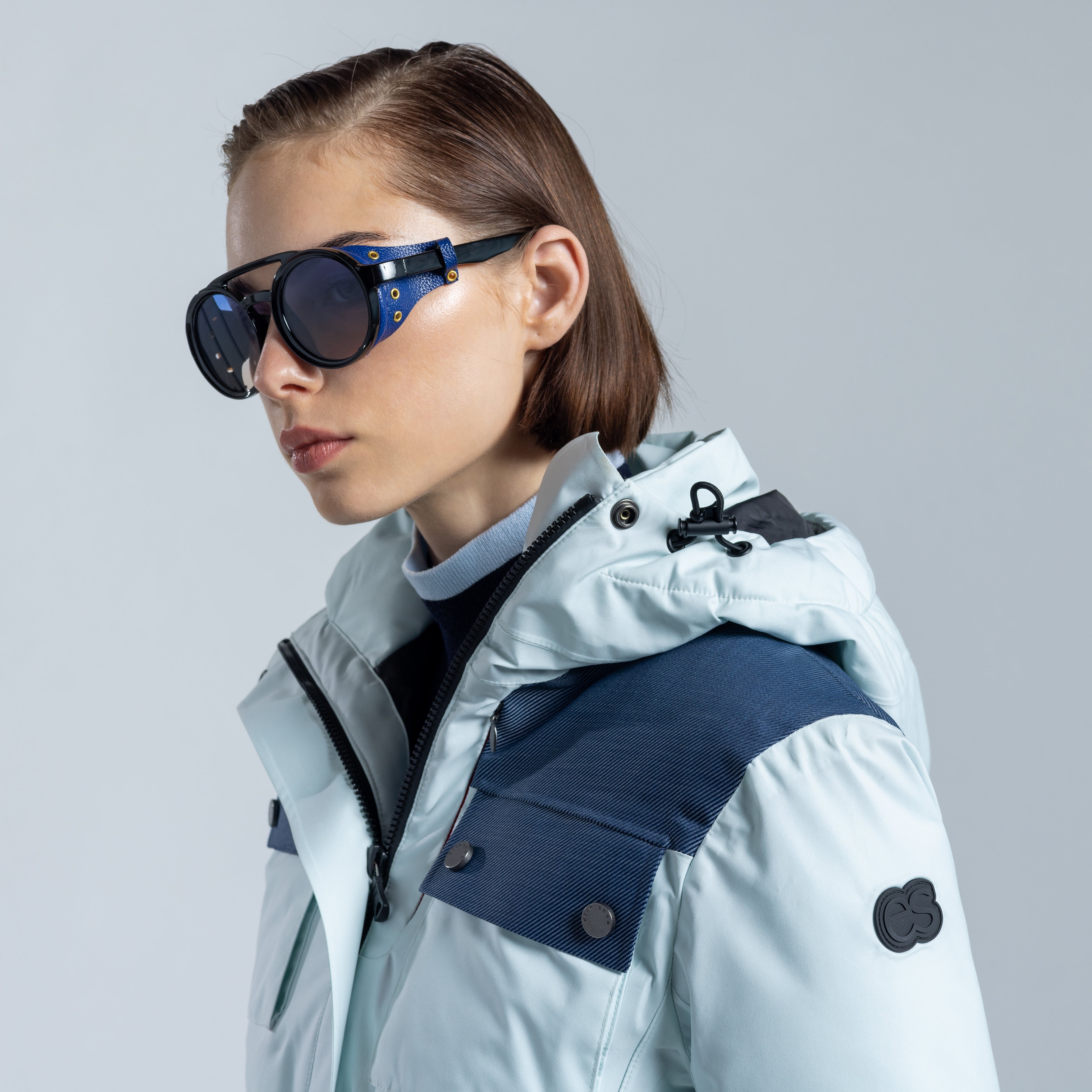 Erin Snow Eco Sporty Luna Ski Suit size 8 HoodevcPrimaLoft Waterproof NWT
